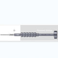 iPhone T2 cross triangle tail screwdriver with grenade-shaped aviation alloy handle and multiple bit types