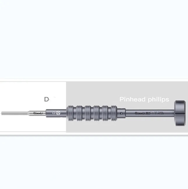 iPhone T2 cross triangle tail screwdriver with grenade-shaped aviation alloy handle and multiple bit types