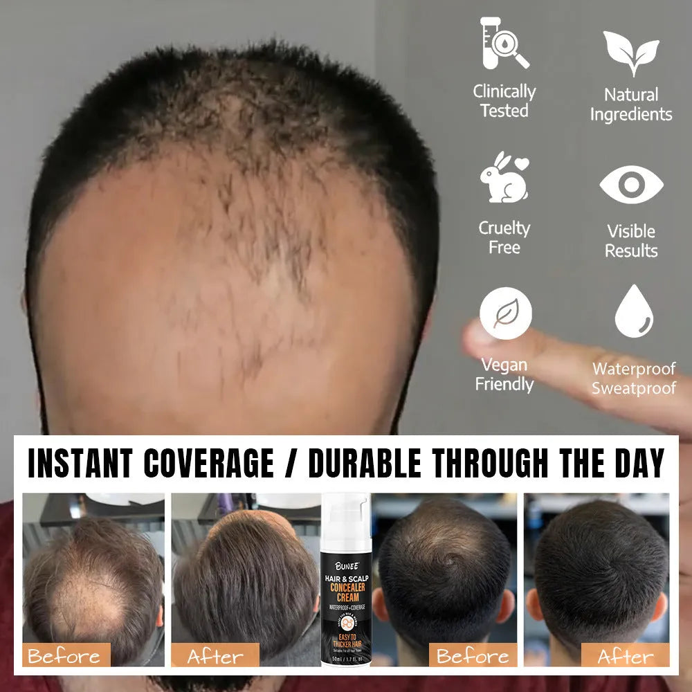 30 ml scalp concealer pomade for thinning hair coverage and scalp nourishment.