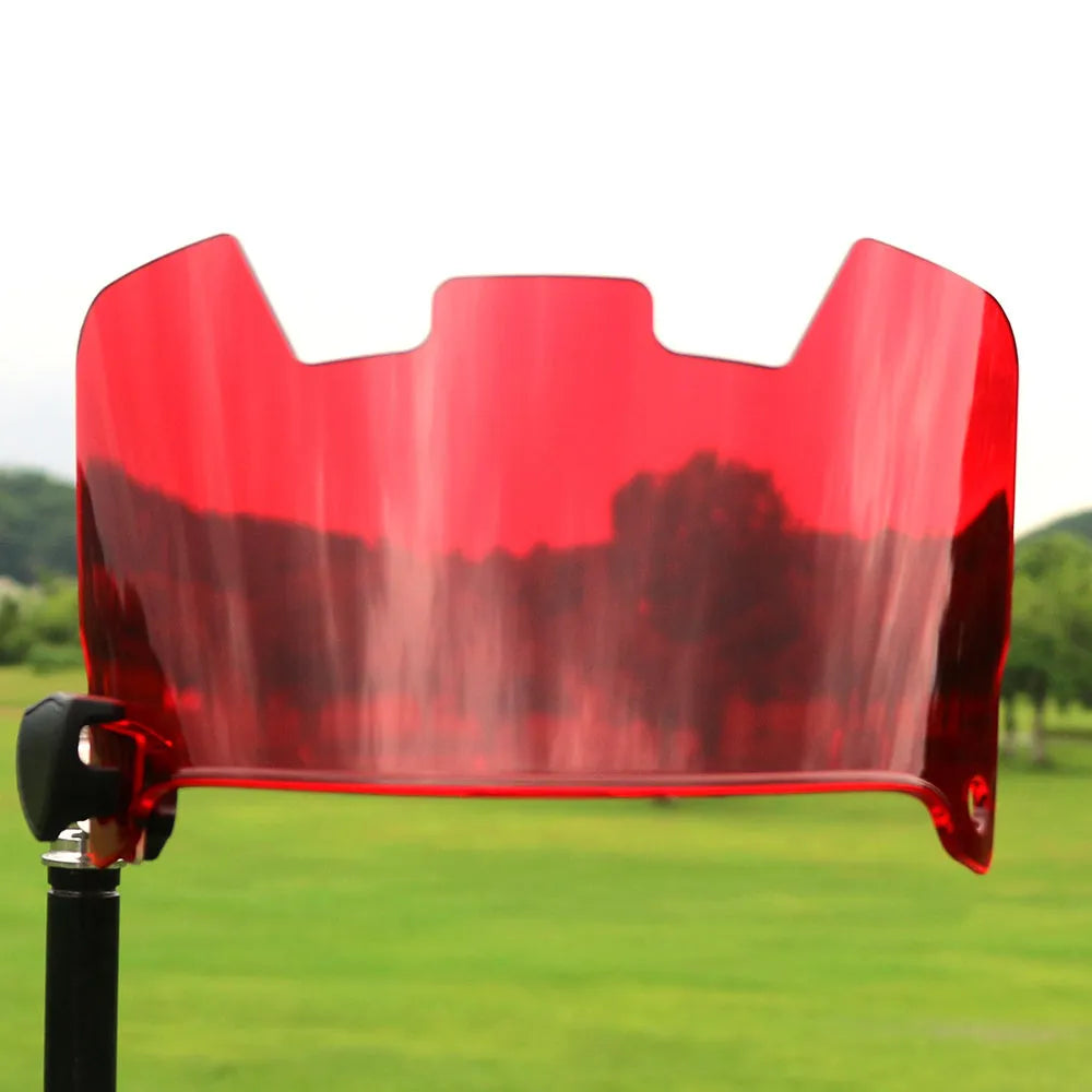 American-style multicolour rugby helmet goggles with a tool-free mounting system