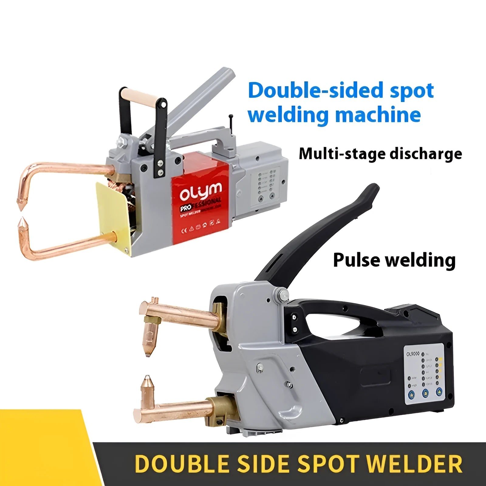 OL8000 spot welding machine with manual driver and multiple welding heads