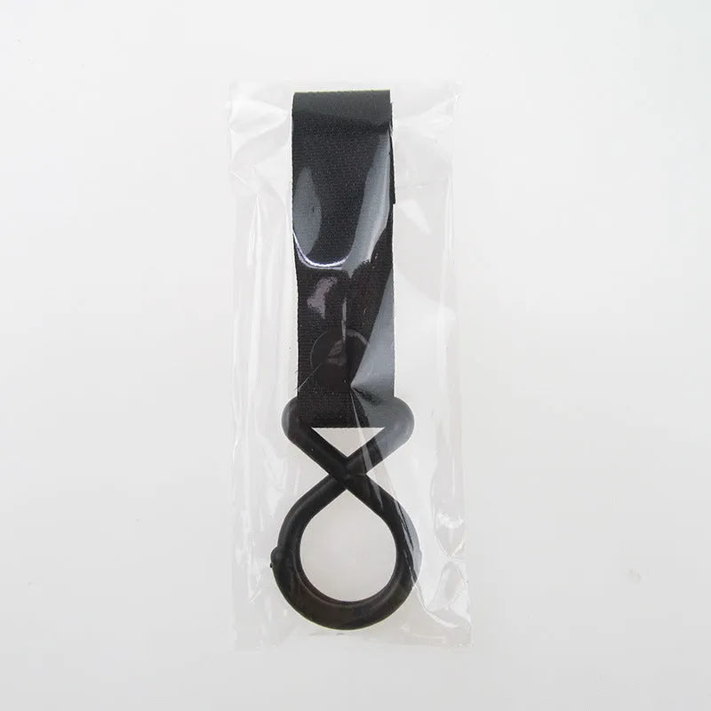 Nylon luggage Velcro hook in one of 18 available colours, showing the loop and Velcro fastener