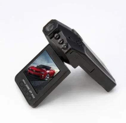 H198 HD car dashboard camera with infrared night vision and 2.4-inch screen