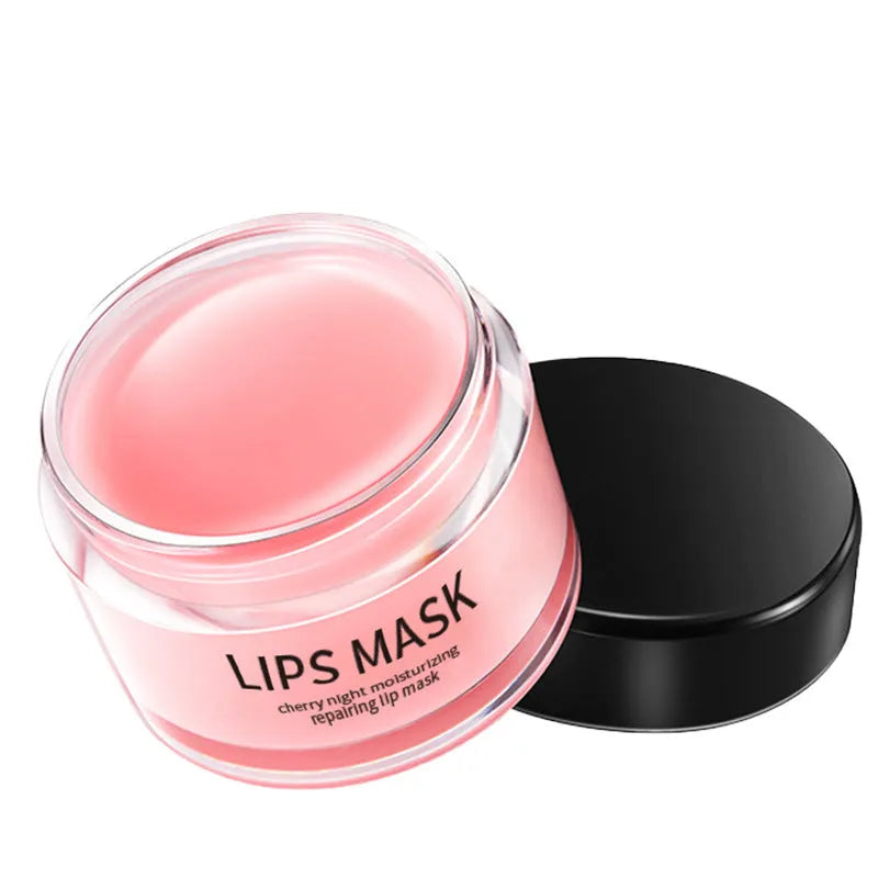 Boxed lip mask product with 20-30g moisturising formula for dry lip care