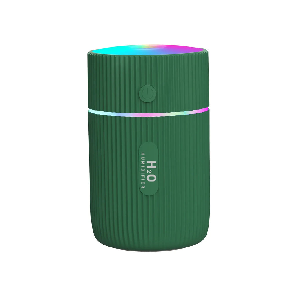 Portable ultrasonic essential oil diffuser with USB cable and four colour options
