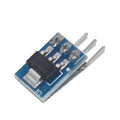 Blue AMS1117-3.3 LDO 800mA power module PCB for DC-DC step-down voltage regulation