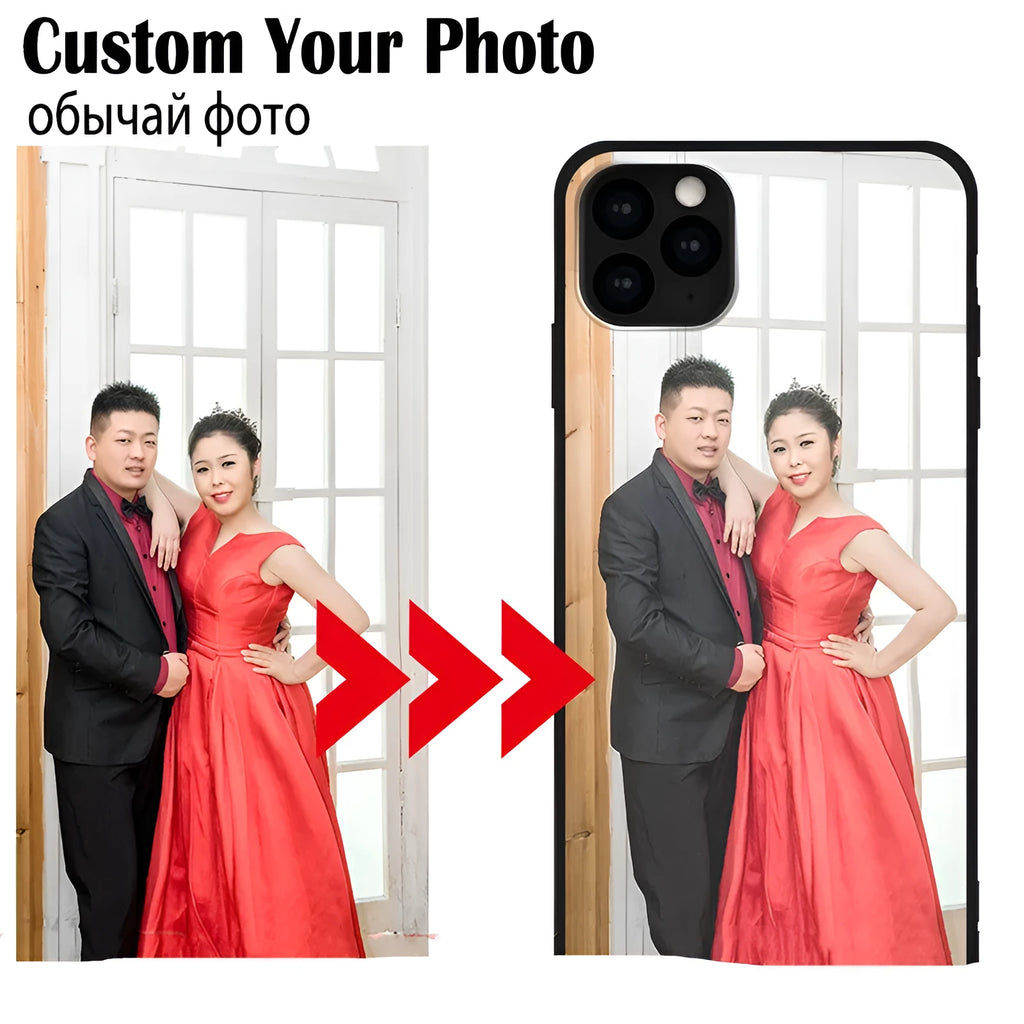 Custom TPU phone case with black solid colour back and fine matte finish, compatible with Apple iPhone models