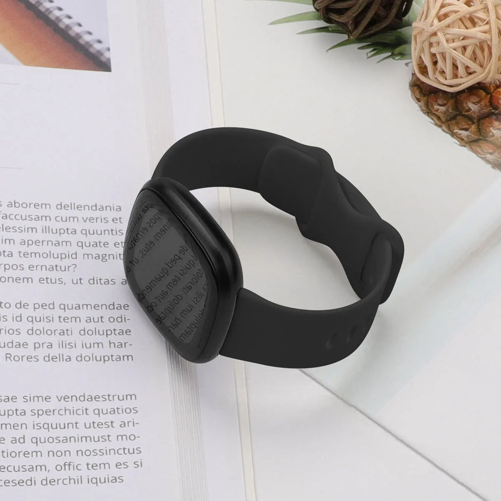 TPU silicone replacement strap for Fitbit Versa 3 smartwatch in multiple colour options