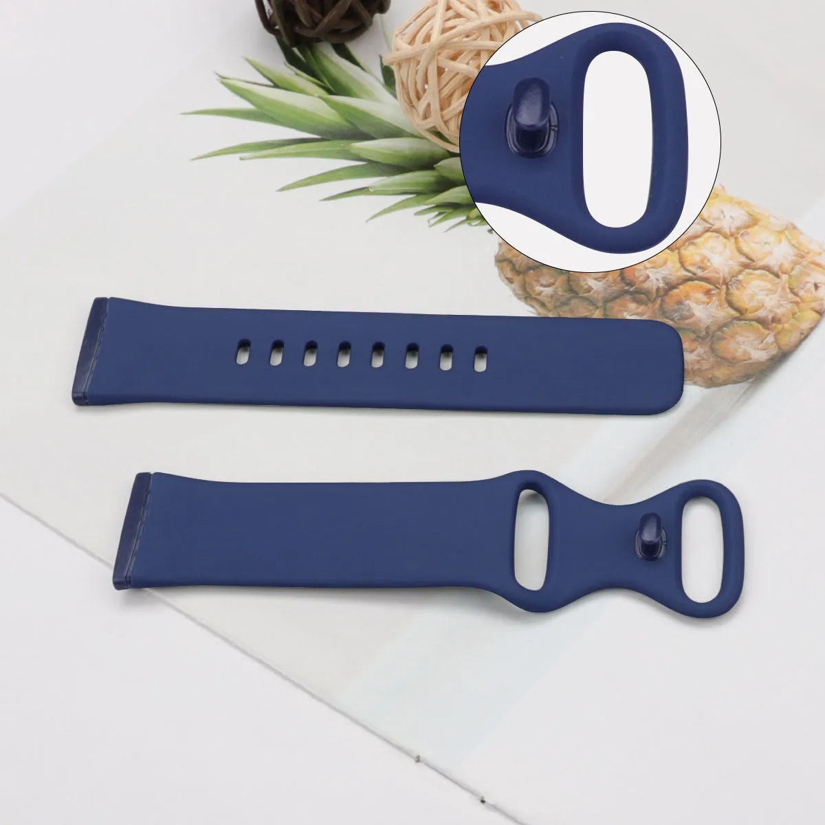 TPU silicone replacement strap for Fitbit Versa 3 smartwatch in multiple colour options