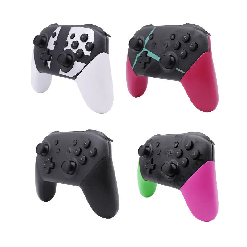 Black wireless Bluetooth gamepad for Nintendo Switch Lite with vibration and screen capture functions