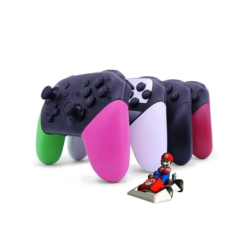 Black wireless Bluetooth gamepad for Nintendo Switch Lite with vibration and screen capture functions