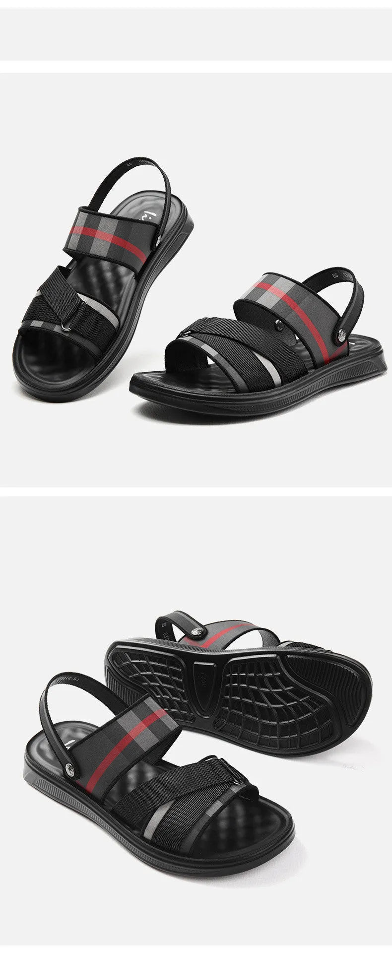 Youth sports sandals with blue Lycra upper and light polyurethane sole on a summer background.