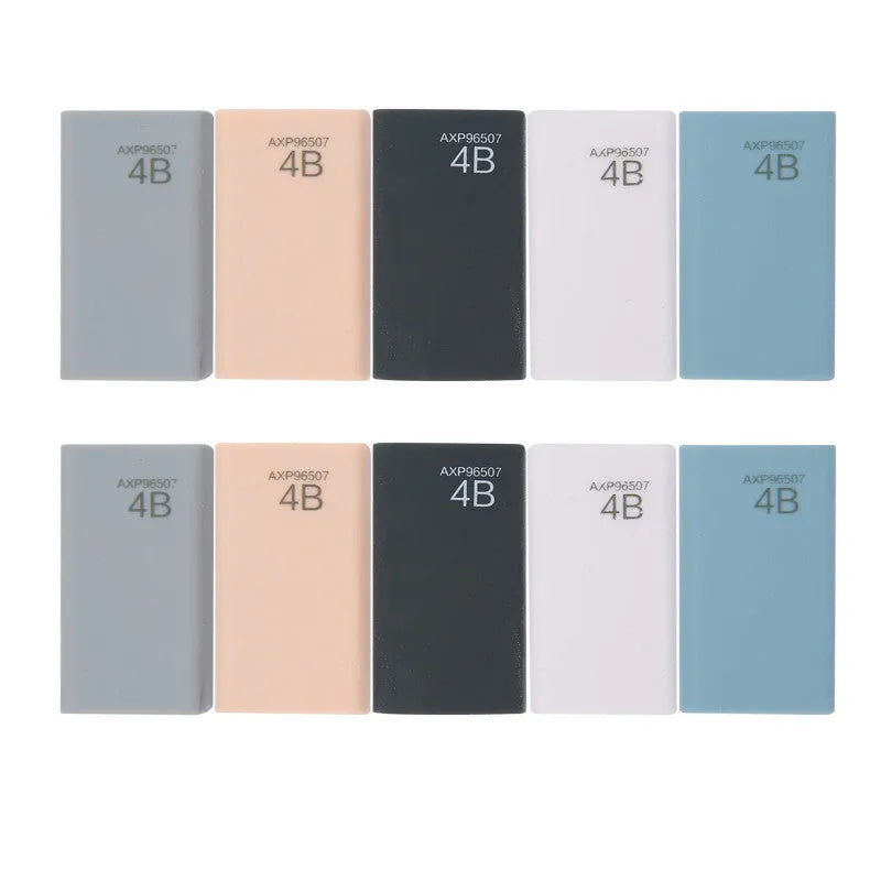 Children's soft clean Chenguang eraser in colour style, for exam and student use