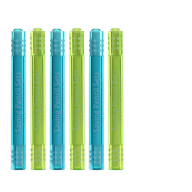Pencil extender extension rod for mechanical pencils measuring 9 cm with 0.7 mm metal core