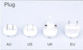White four antenna wireless router repeater with 300 Mbps speed and lightning protection