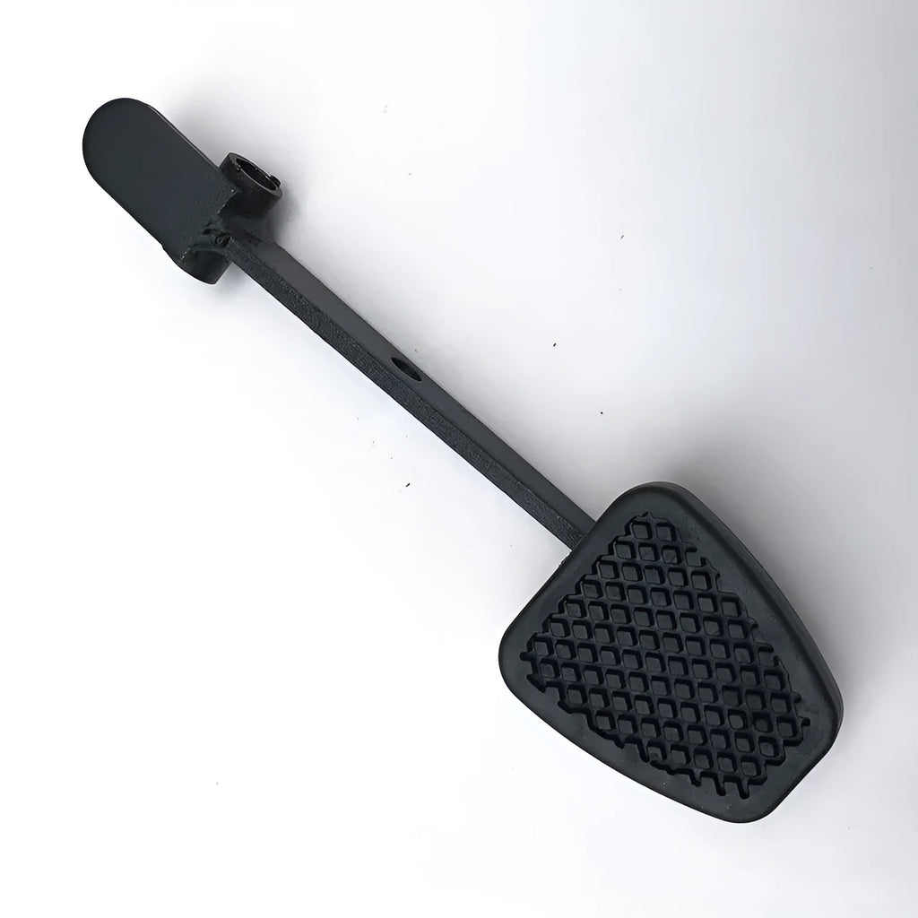 Black accelerator and brake pedal set for four-wheel off-road mountain kart modification parts.