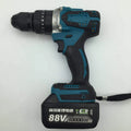 21V cordless impact drill and electric screwdriver with 13mm chuck and lithium battery