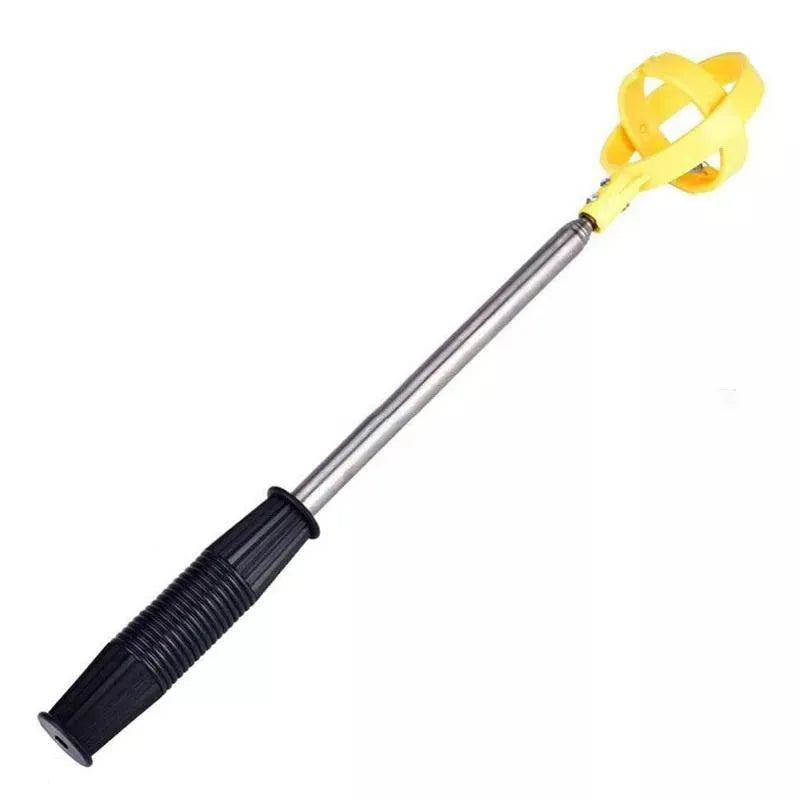 Long reach spring ball picker 204cm for tennis football pickleball balls