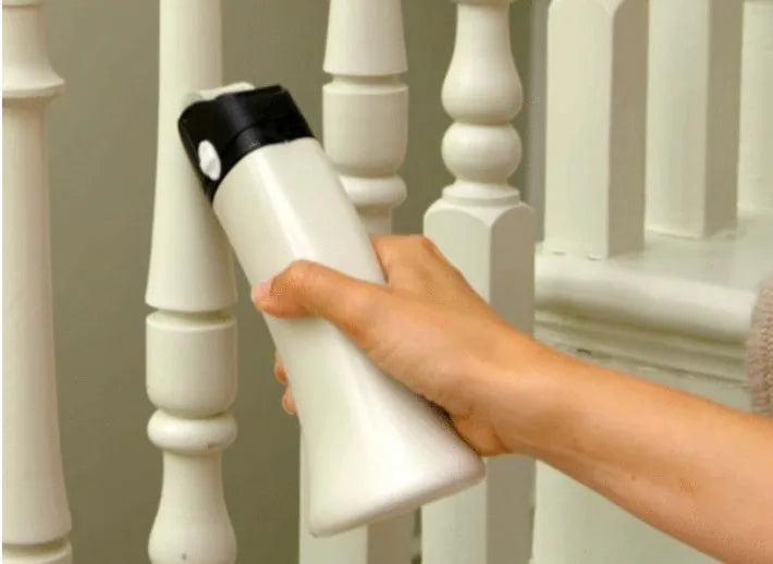 300ml capacity roller paint brush with 9-inch sleeve and wall paint colour box