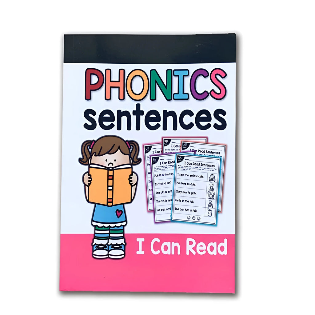 English phonics worksheet for children aged 6+ measuring 21cm by 14cm