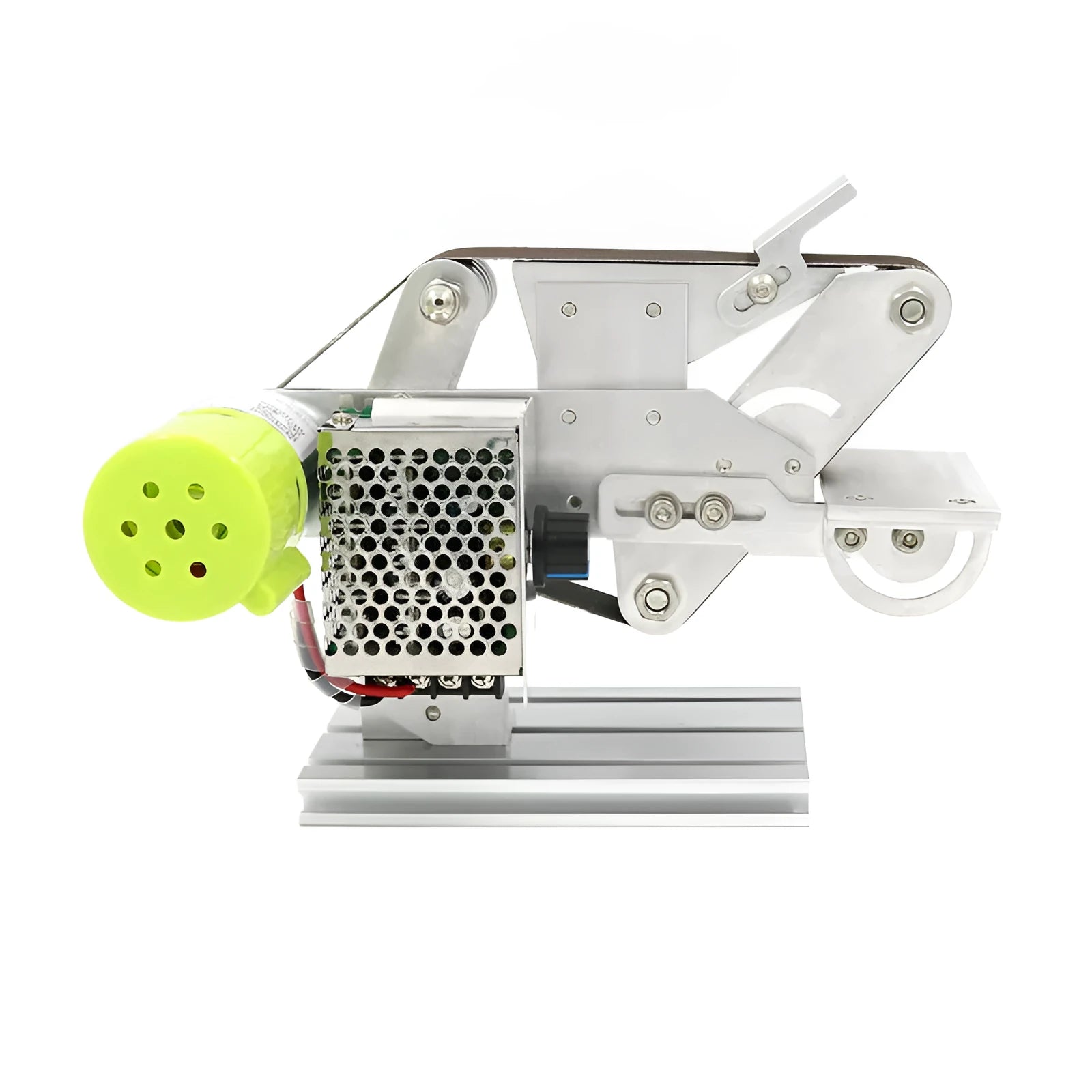 895 model fixed-angle desktop belt sharpening and polishing machine on a workbench.