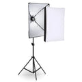 LIBEN 50x70cm photography light reflector kit on a 2-metre stand with soft cloth.