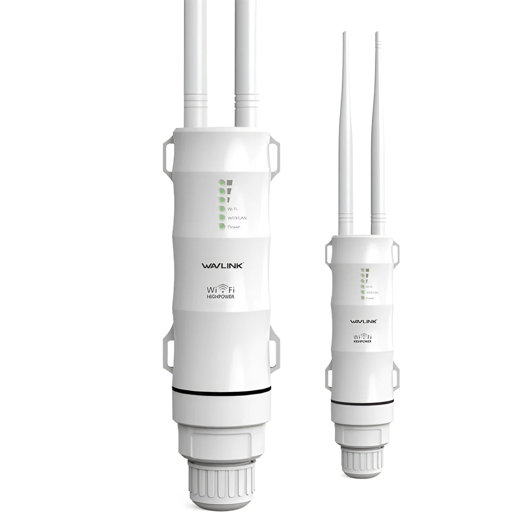 White outdoor wireless ap rangefinder with 600 metre coverage and detachable design
