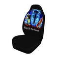 Universal front seat cover 51x132 cm in mesh cloth with 3MM sponge, available in eight colour styles, includes hooks for installation