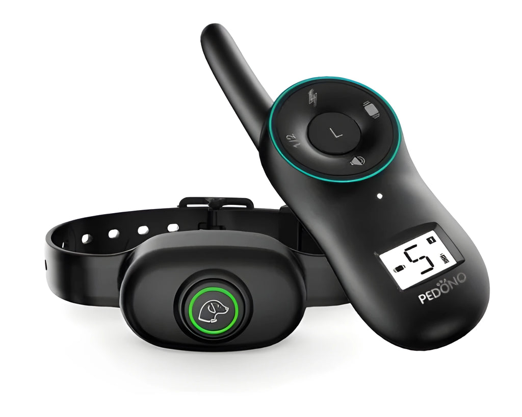 Waterproof rechargeable dog training collar with remote control for bark correction