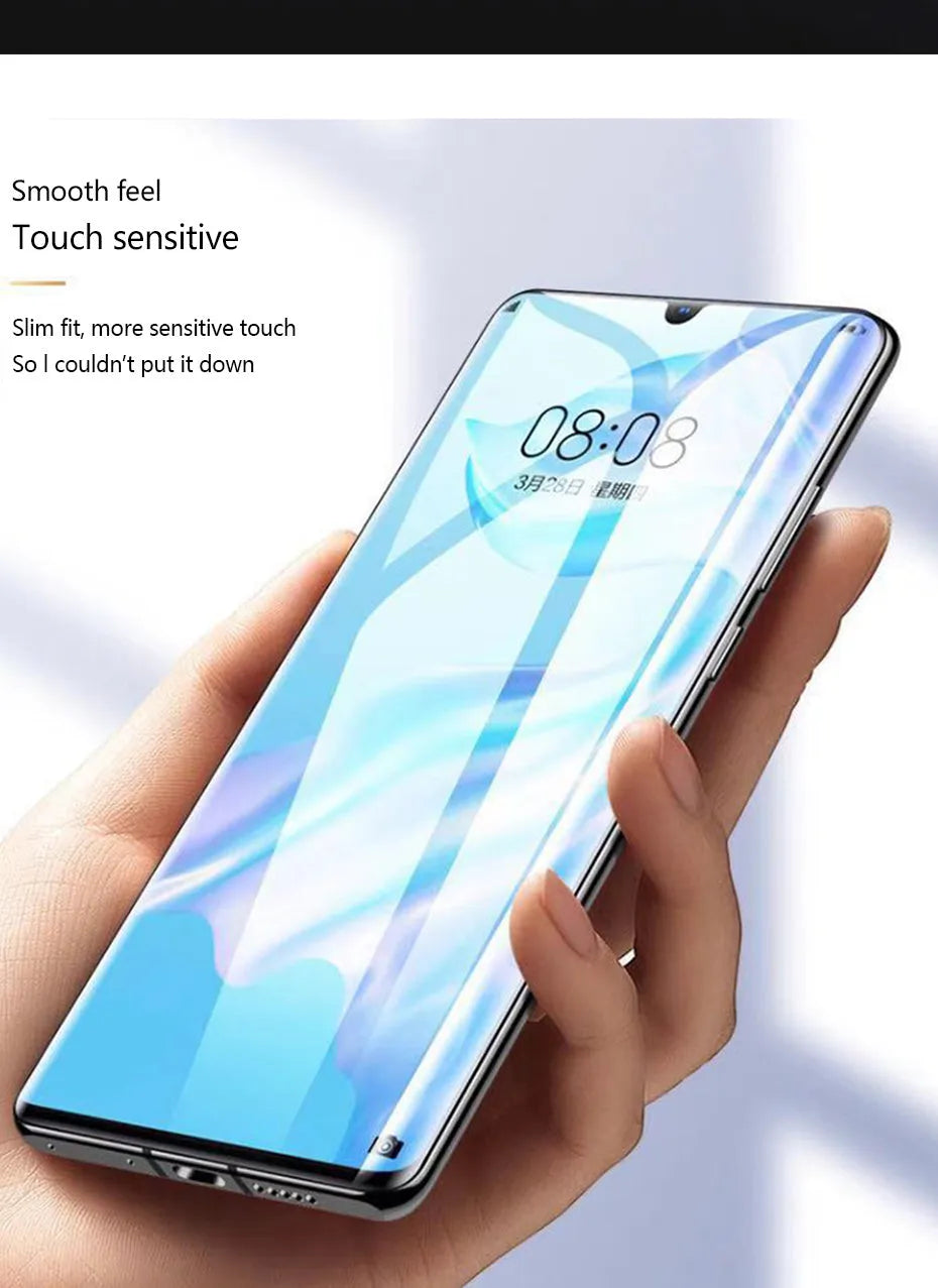 3-piece hydrogel screen protector film pack for Huawei and Honor smartphones