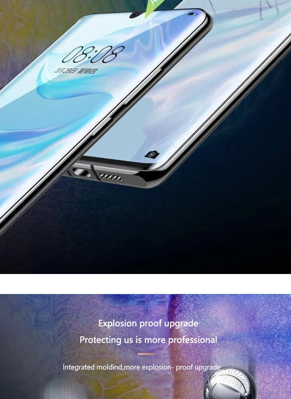 3-piece hydrogel screen protector film pack for Huawei and Honor smartphones