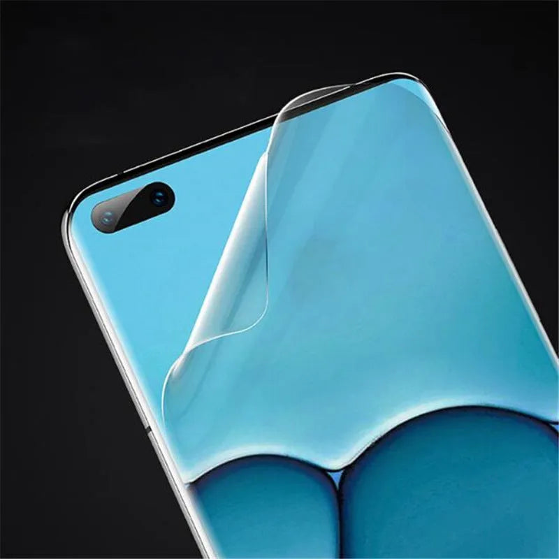3-piece hydrogel screen protector film pack for Huawei and Honor smartphones