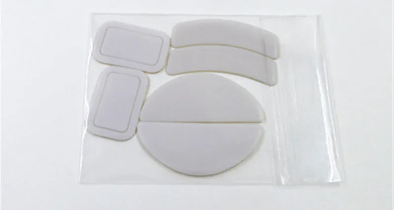 White Razer Jugan arc edge mouse skates for Logitech G PRO X Superlight GPX GPW 2 mice with anti-static tweezers
