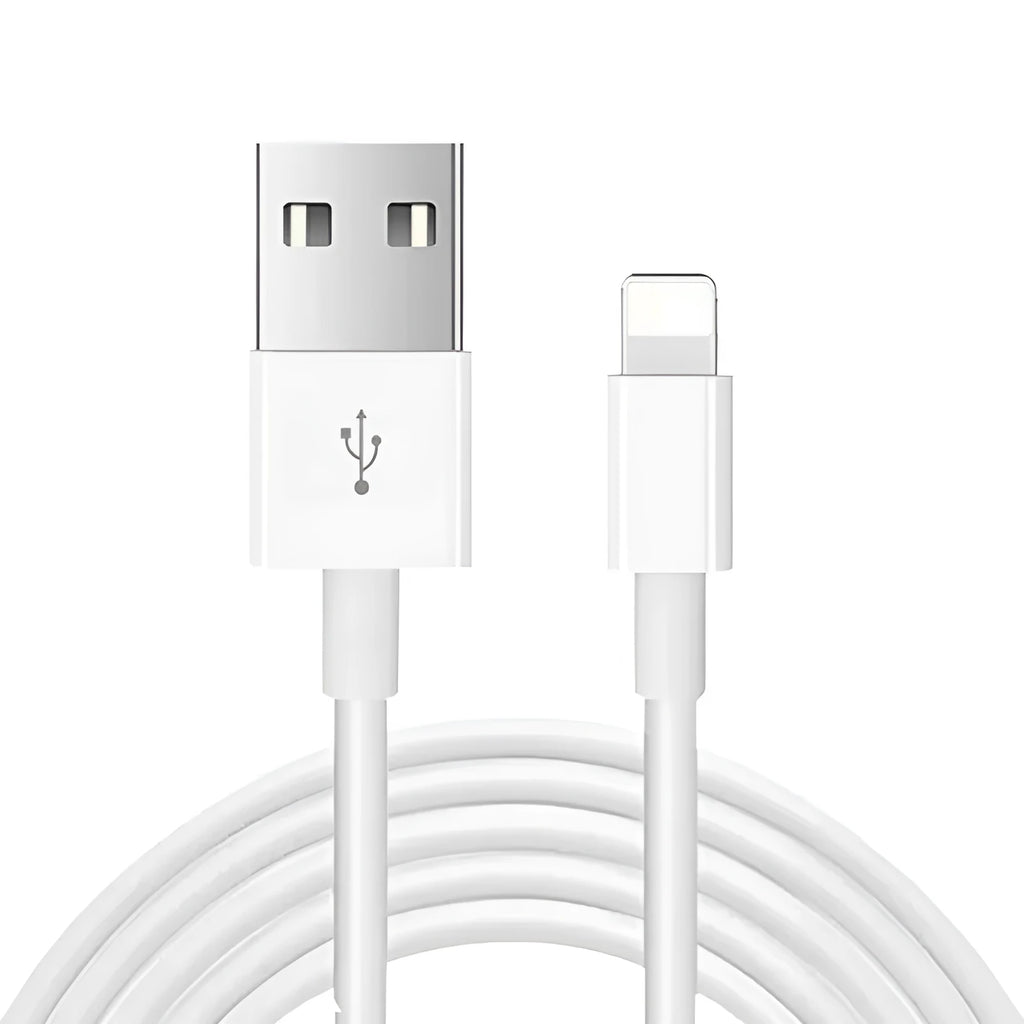 White 20W USB-C fast charger with 1 metre cable for iPhone 12 Pro Max