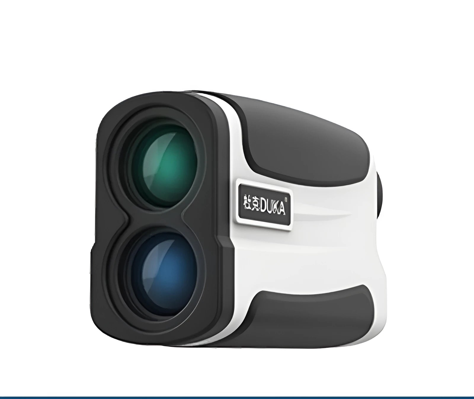 Handheld golf laser rangefinder telescope for distance measurement up to 1500 metres.