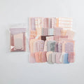 Pack of 60 Hand Account DIY base collage decoration stickers showing four different styles for journals and crafts.