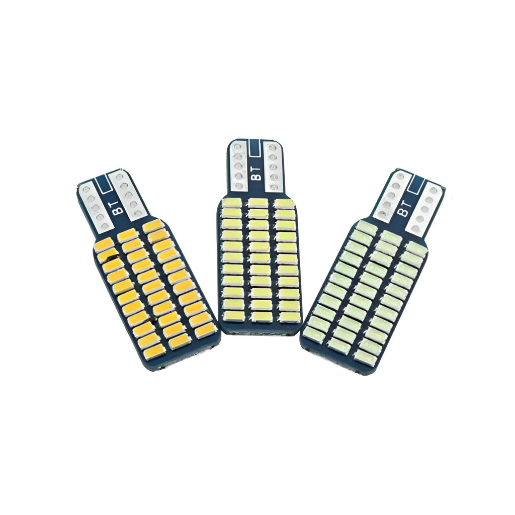 Single-sided T10 33SMD LED licence plate light 12V 6.6W white 12x34mm car light