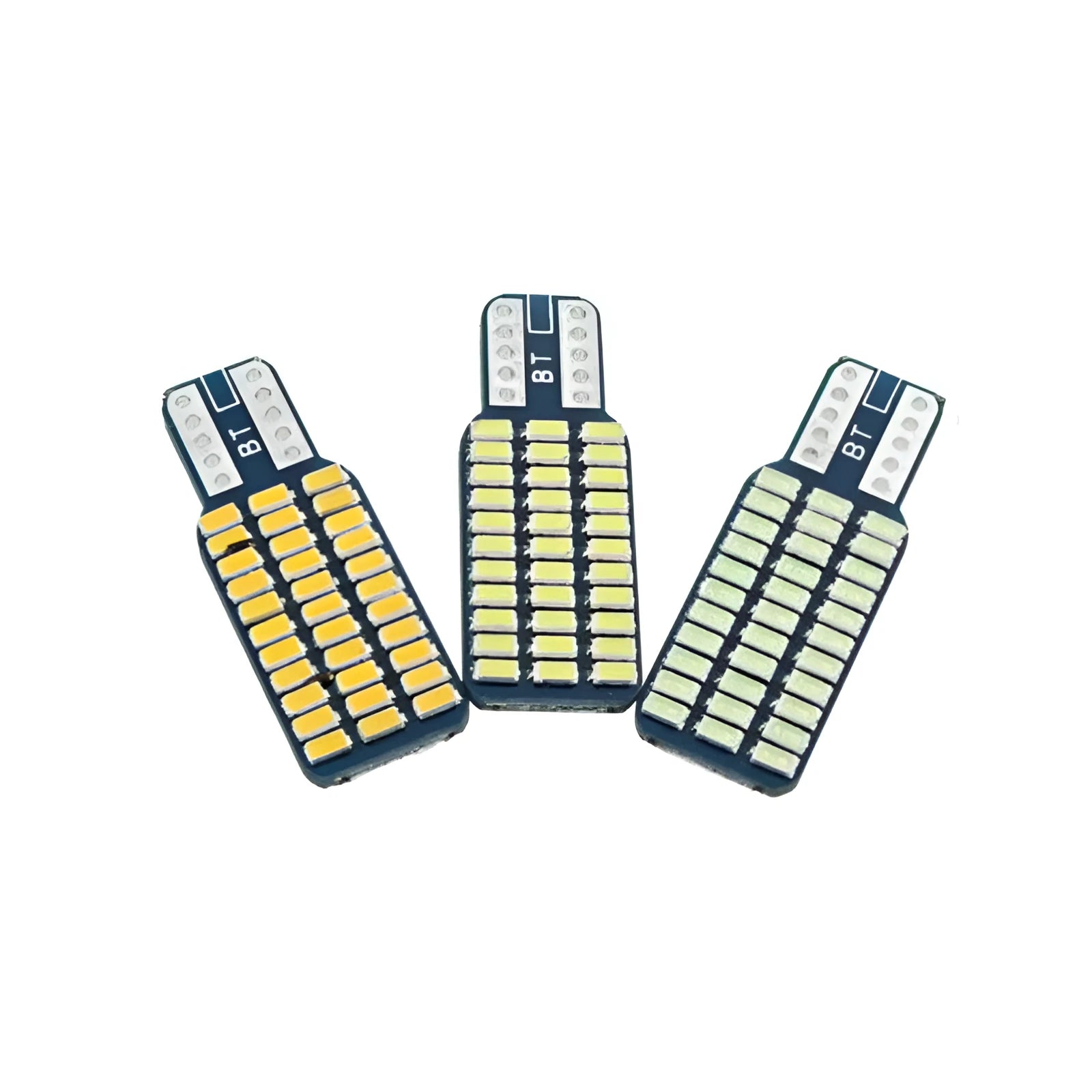 Single-sided T10 33SMD LED licence plate light 12V 6.6W white 12x34mm car light