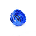 Blue aluminium alloy 12-speed direct mount disc brake removal tool for bicycle workshop use
