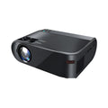 Compact portable WiFi projector with lens and control buttons for wireless mobile phone projection