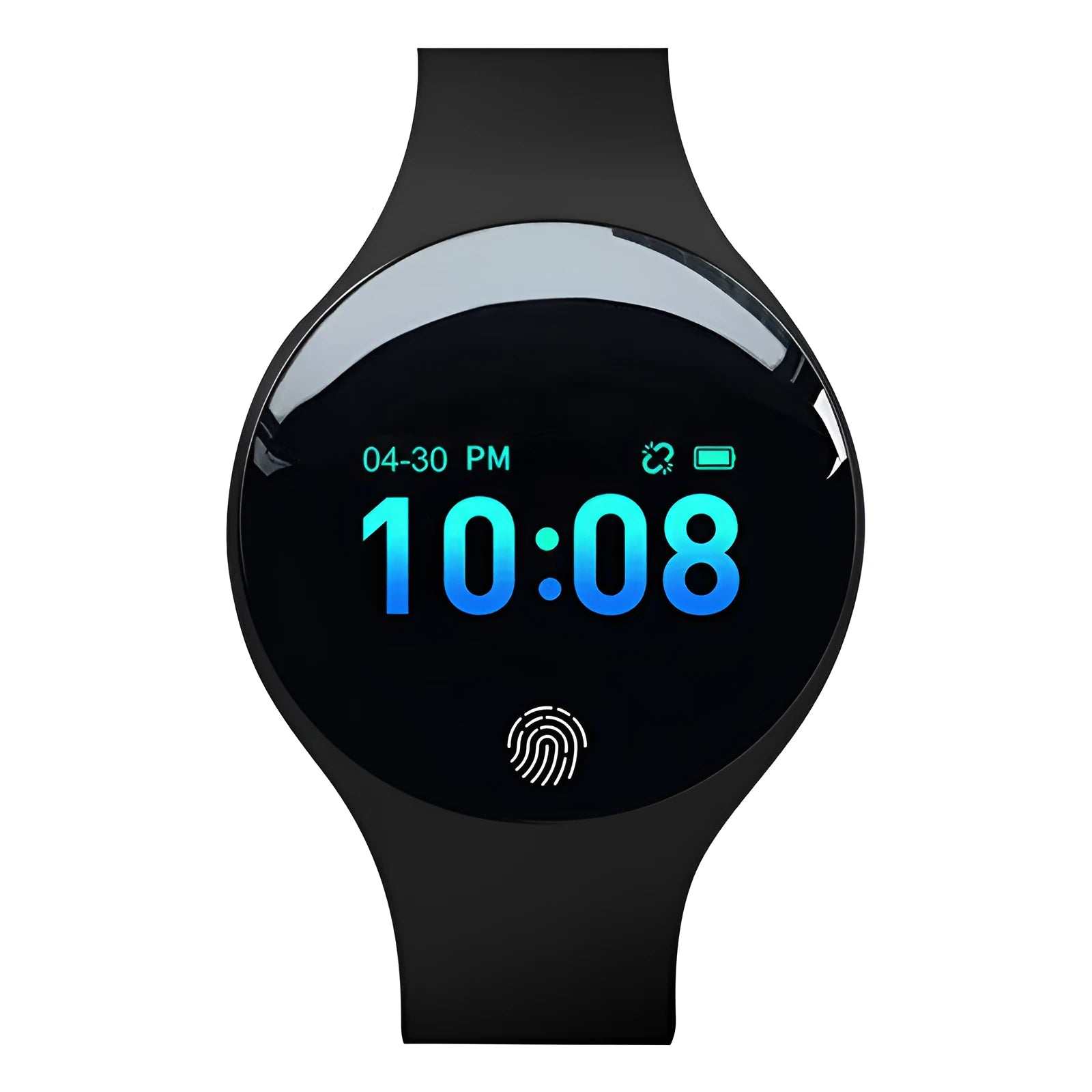 Smart watch with Bluetooth pedometer and vibrating alarm in multiple colours including black, blue, and rose red