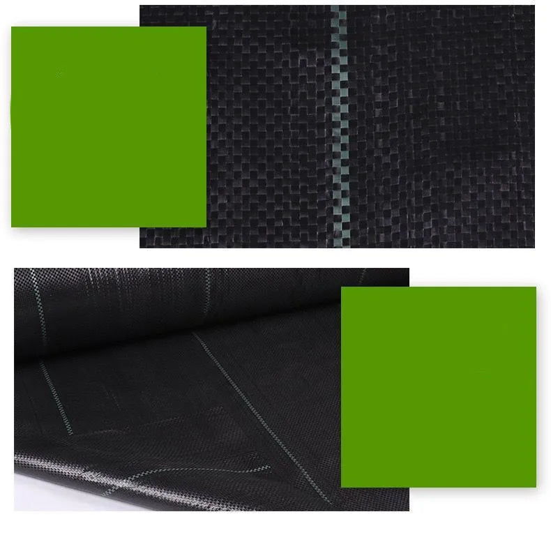 Black plastic weed-proof cloth for farmland and greenhouse weed suppression