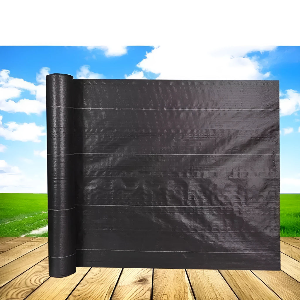 Black plastic weed-proof cloth for farmland and greenhouse weed suppression
