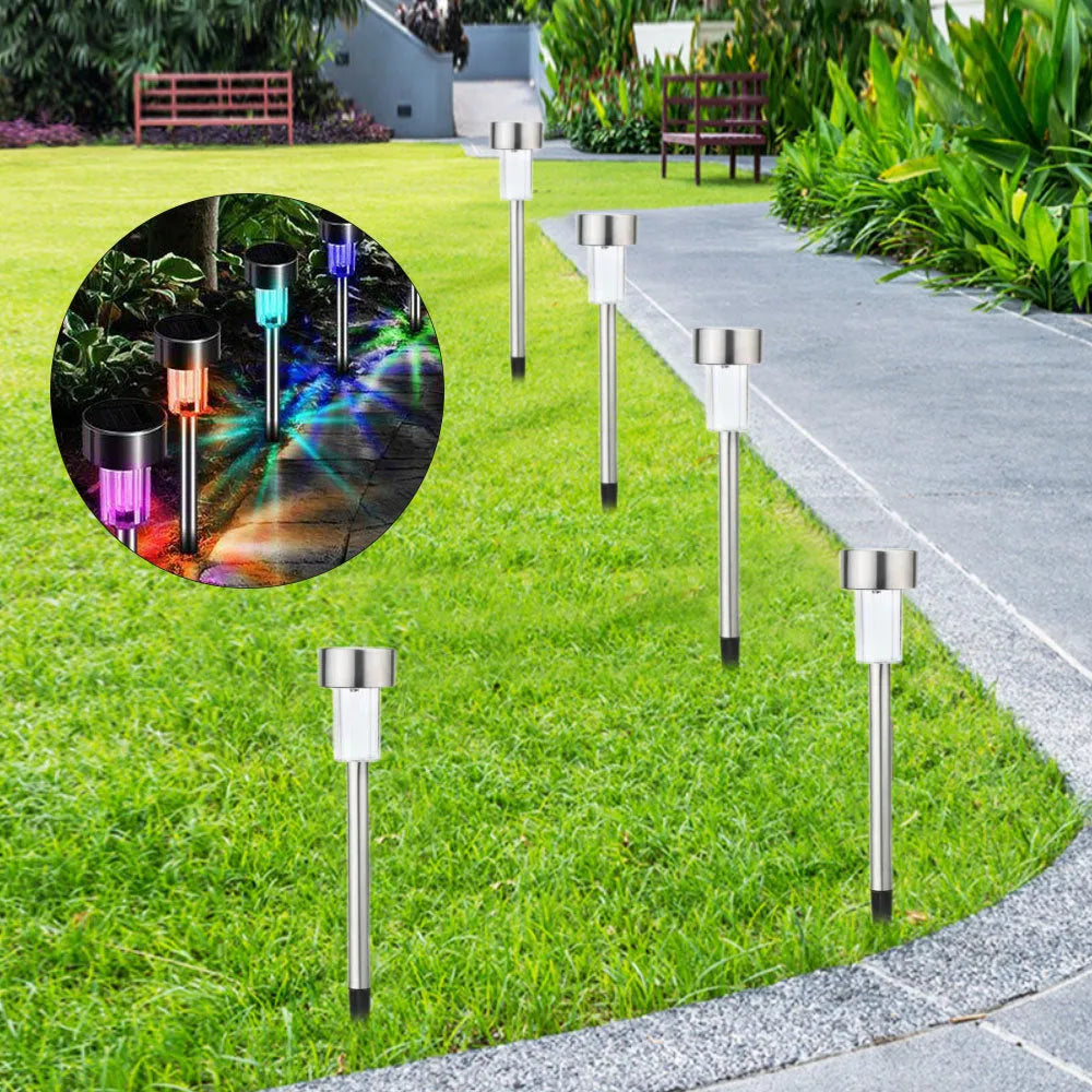 Stainless steel garden landscape light with IP44 waterproof rating and LED illumination