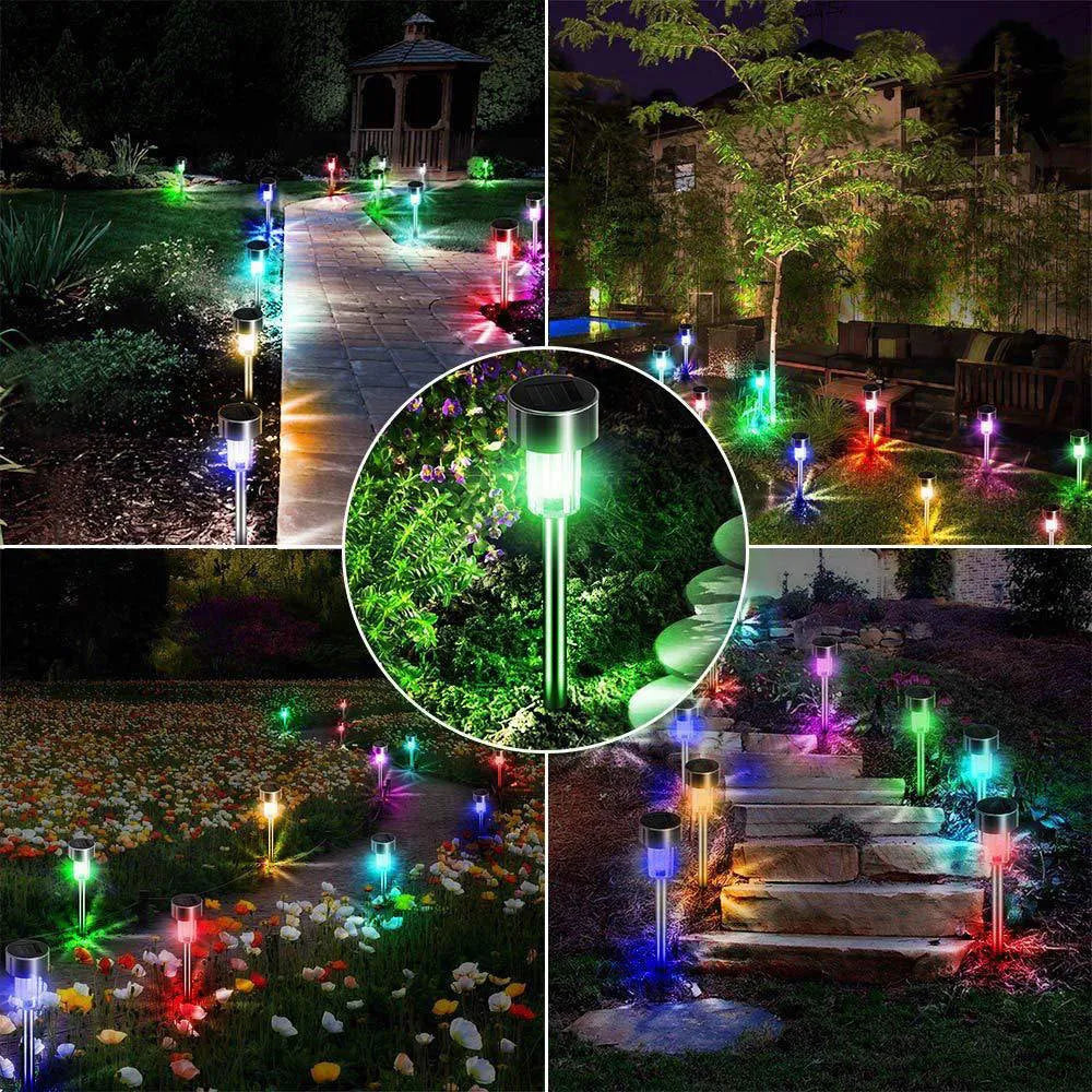 Stainless steel garden landscape light with IP44 waterproof rating and LED illumination