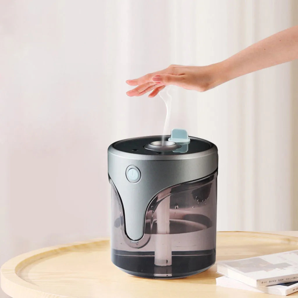 Automatic hands-free alcohol dispenser with 600ml transparent tank and infrared sensor