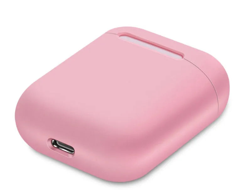 Silicone protective case for Apple AirPods charging box in split design with multiple colour options