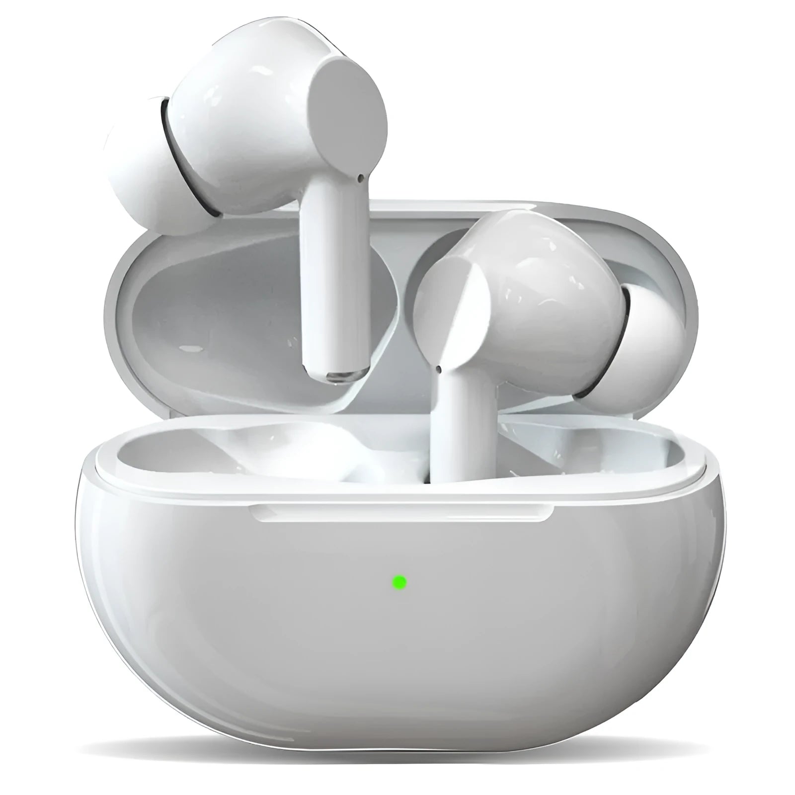 Pro4 wireless Bluetooth earpieces and charging case in black or white colours