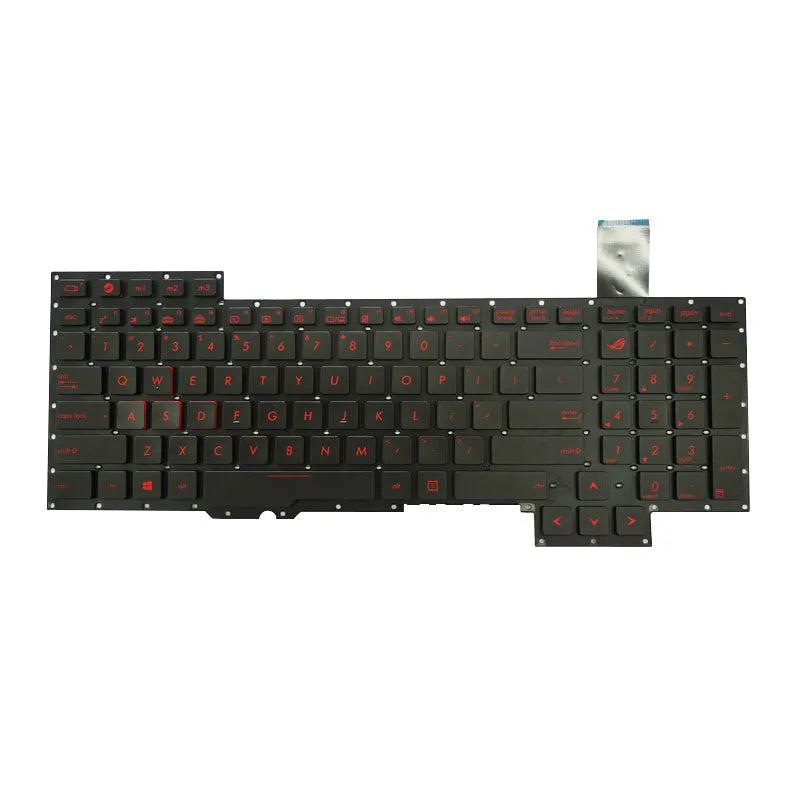 Black notebook wired keyboard with PS/2 connector and multimedia keys