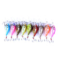 Fish feather hard floating fishing lure in multiple colours for sea fishing